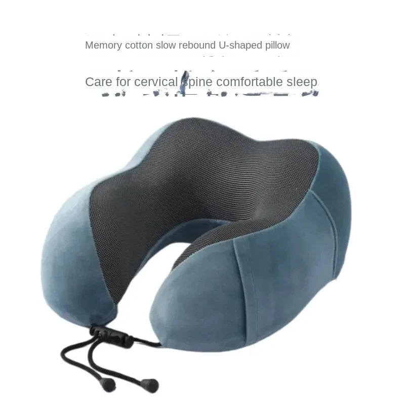ZDRA ErgoRest™ – Ergonomic U-Shaped Memory Foam Travel Neck Pillow