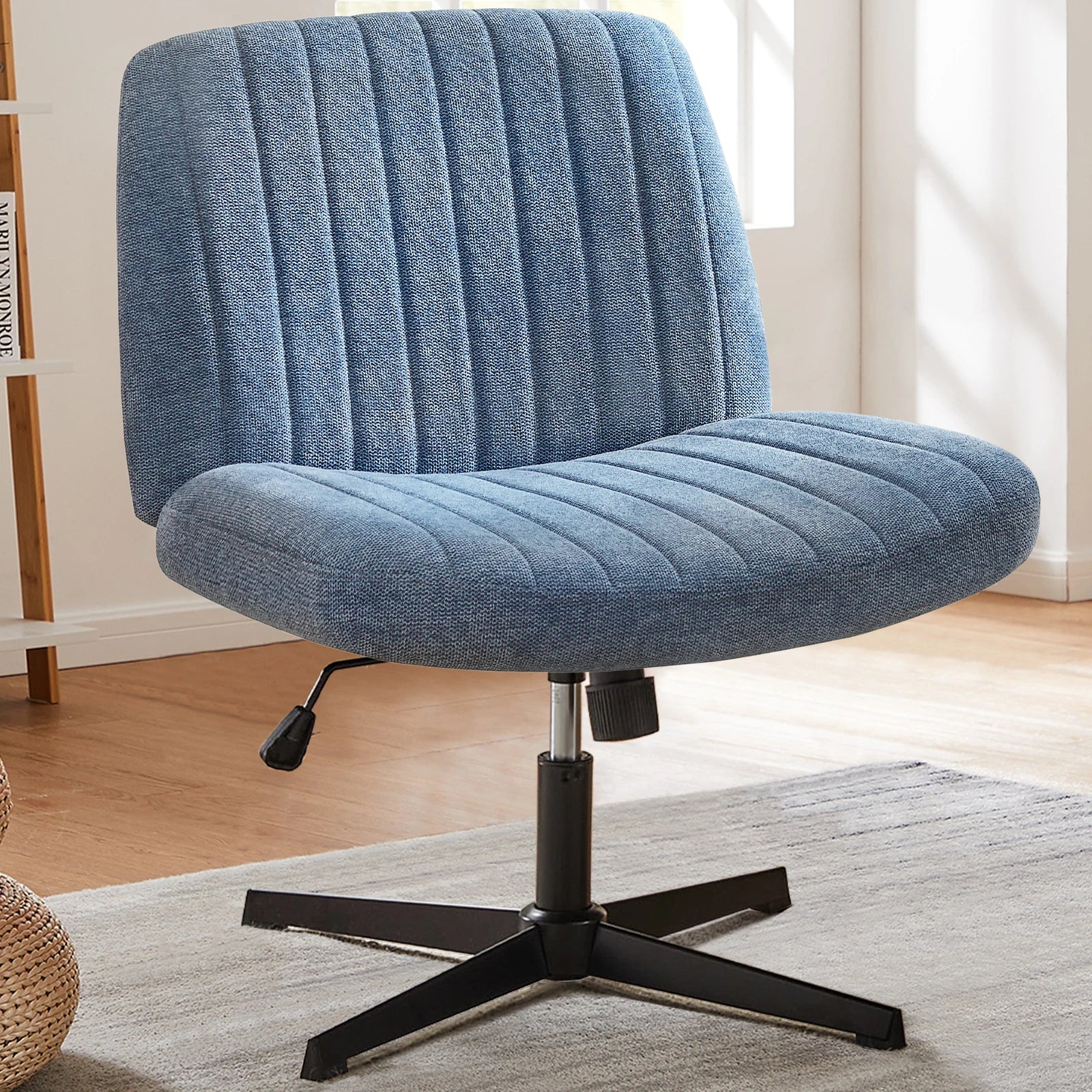 ZDRA ComfortSeat™ – Armless Adjustable Swivel Office Chair