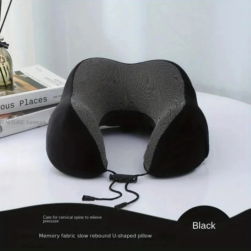 ZDRA ErgoRest™ – Ergonomic U-Shaped Memory Foam Travel Neck Pillow