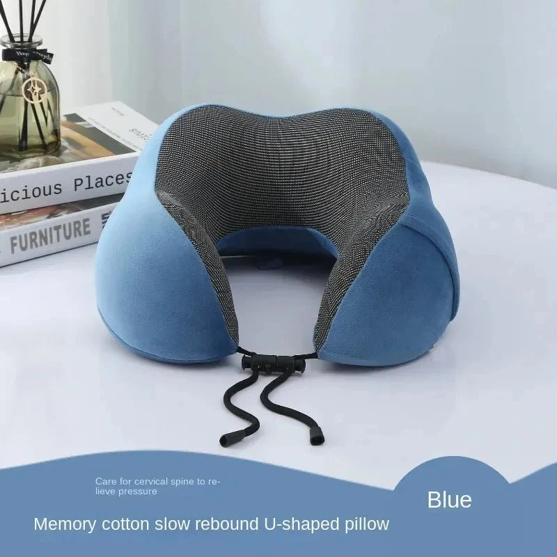 ZDRA ErgoRest™ – Ergonomic U-Shaped Memory Foam Travel Neck Pillow