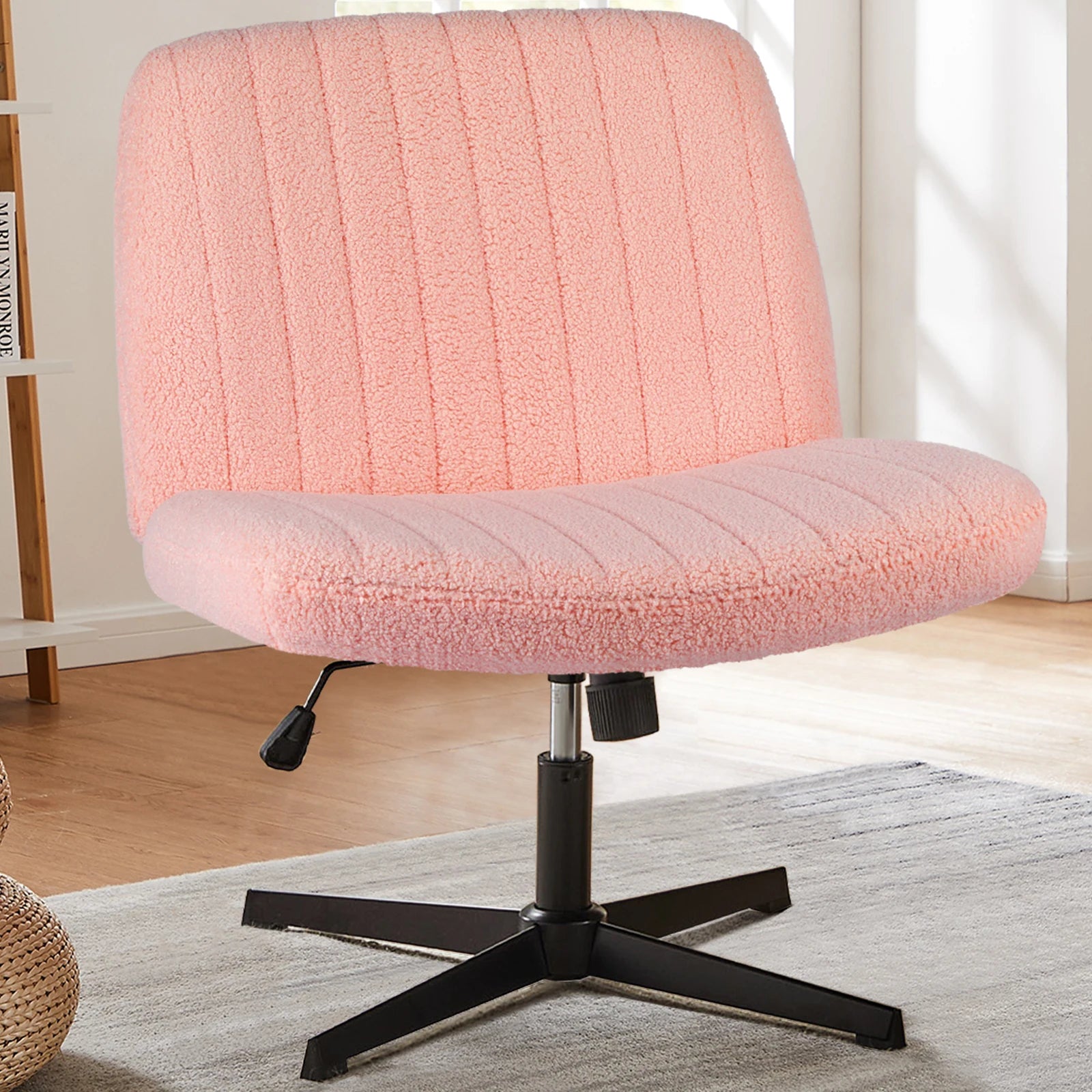 ZDRA ComfortSeat™ – Armless Adjustable Swivel Office Chair