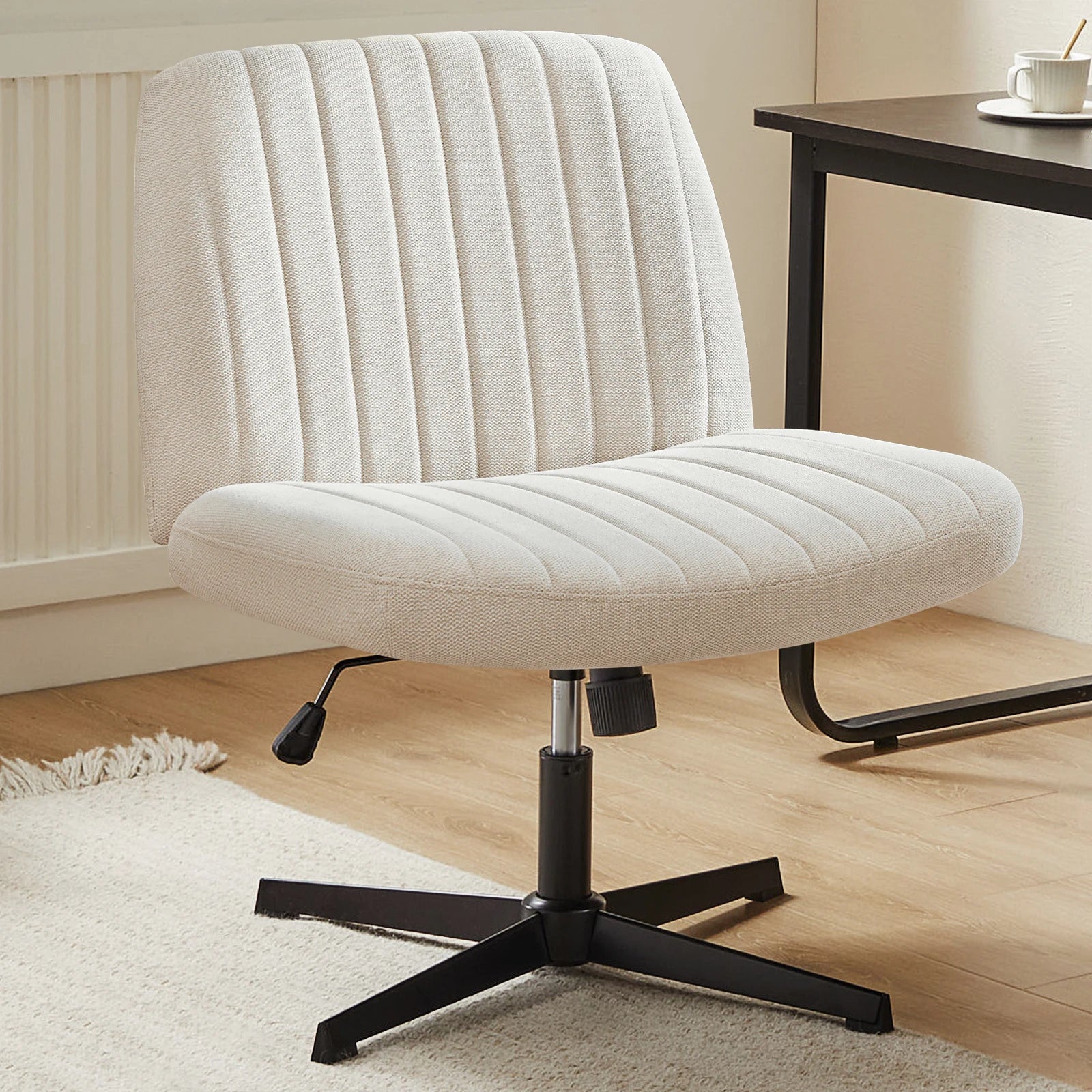 ZDRA ComfortSeat™ – Armless Adjustable Swivel Office Chair