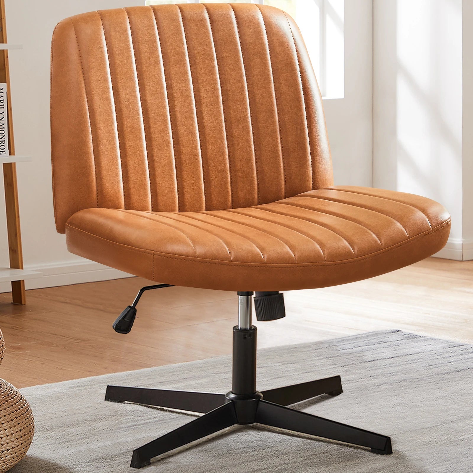 ZDRA ComfortSeat™ – Armless Adjustable Swivel Office Chair
